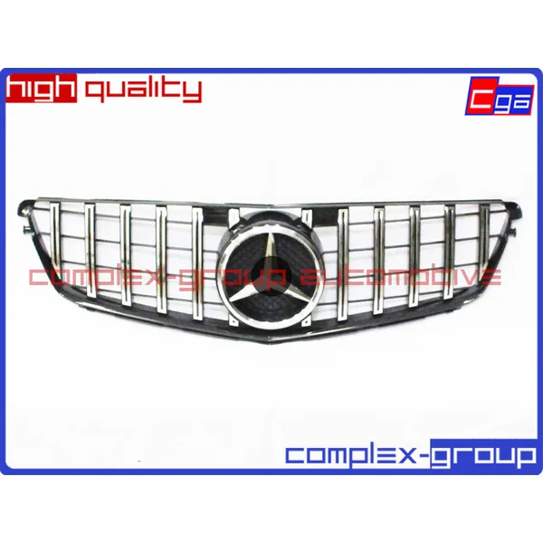 Решетка C-class (W204) 07-14 GT-style Silver CGA 10GRL1517CRA
