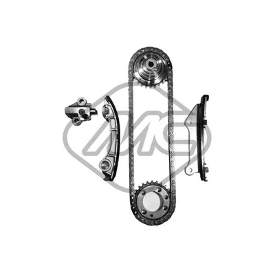 Ремкомплект цепи ГРМ NISSAN PATROL, RENAULT MASTER 3.0D 00- полный METALCAUCHO 06178