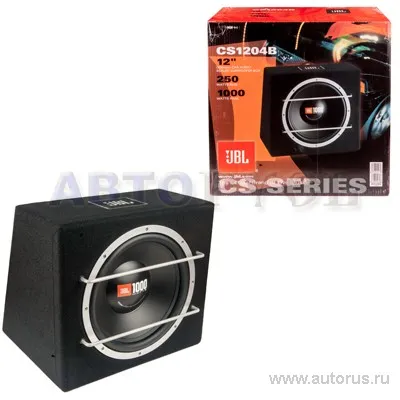 Сабвуфер JBL CS-1204В, 30 см , в корпусе, 1000вт