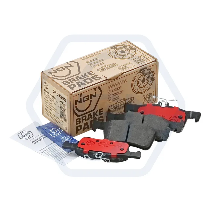 Колодки тормозные керамические, задние PEUGEOT 308 II 13> NGN 3501392