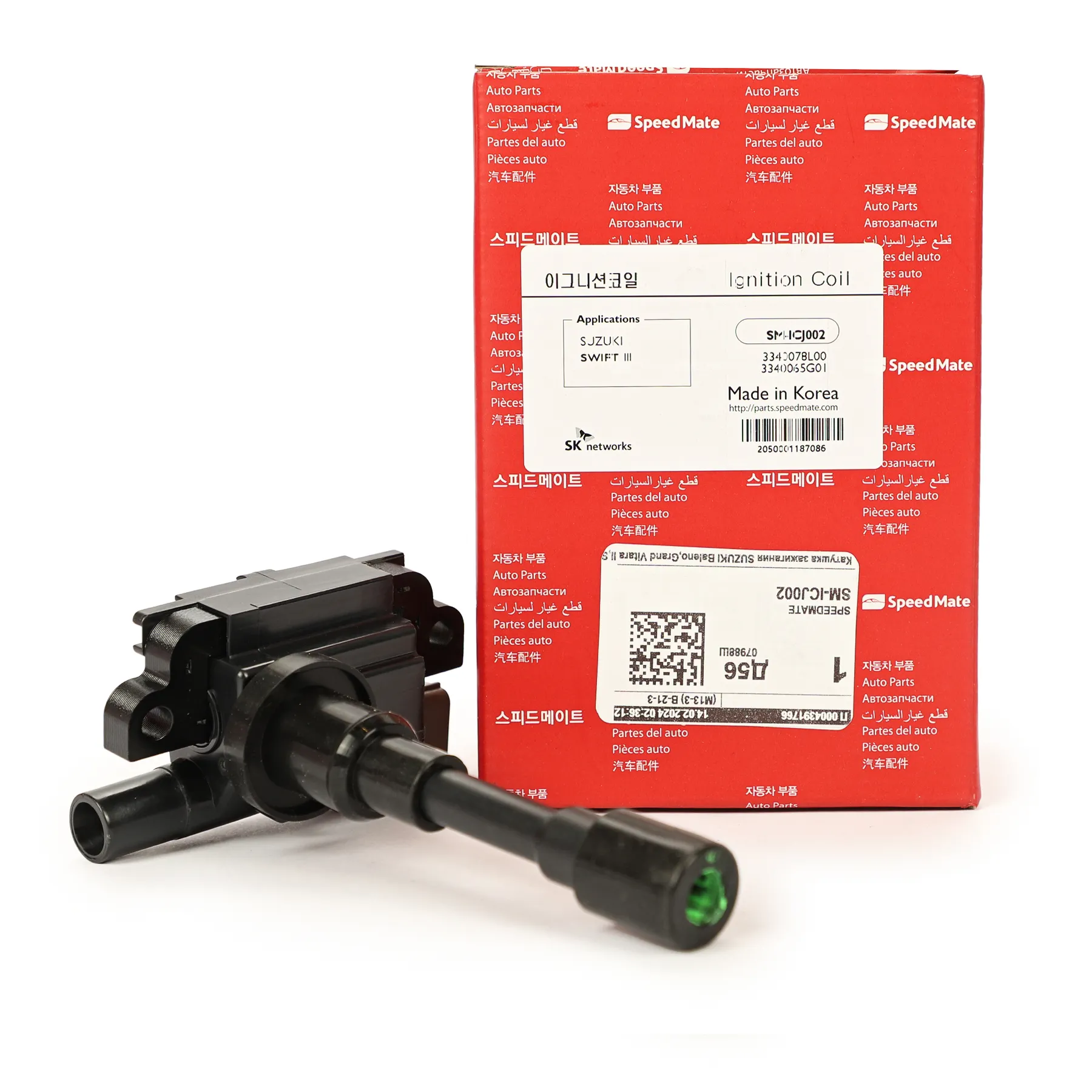Катушка зажигания SUZUKI Baleno,Grand Vitara II,Swift III, SX4 SPEEDMATE SM-ICJ002