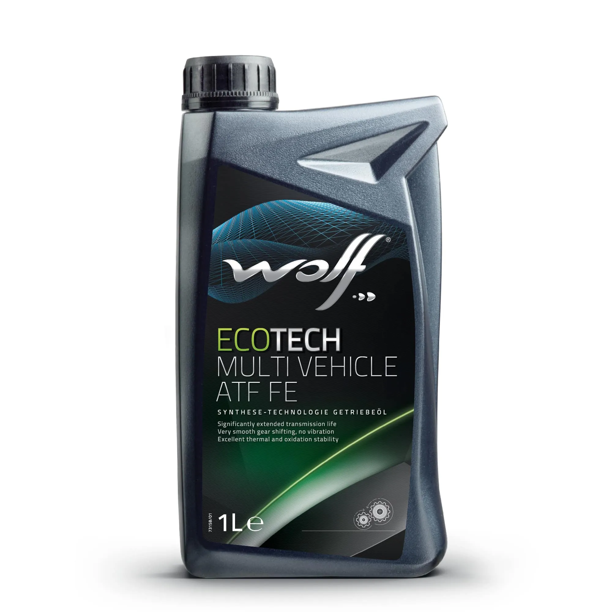 Масло трансмиссионное Wolf Oil ECOTECH MULTI VEHICLE ATF FE синтетическое 1 л 8329449