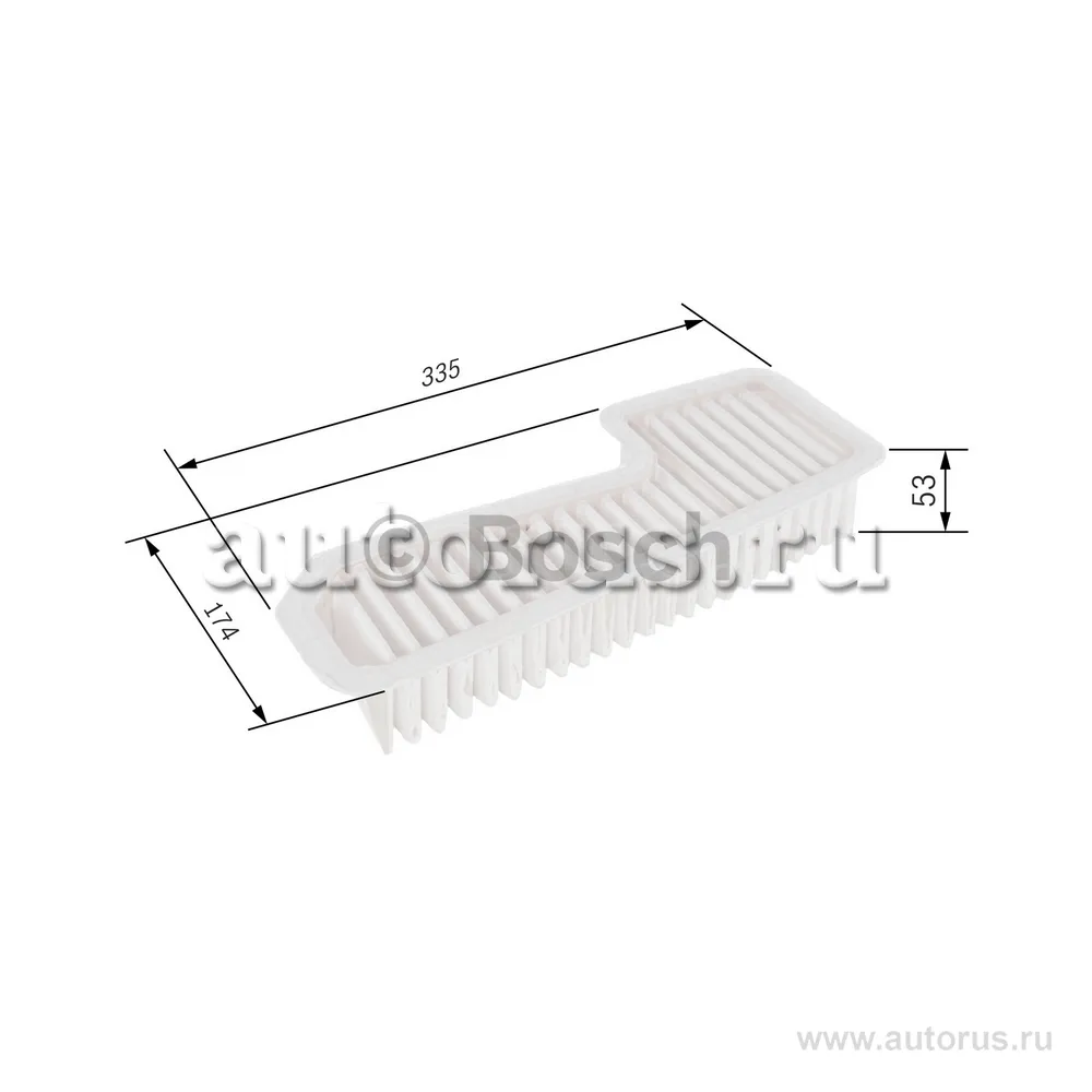 ВОЗДУШНЫЙ ФИЛЬТР BOSCH F026400158