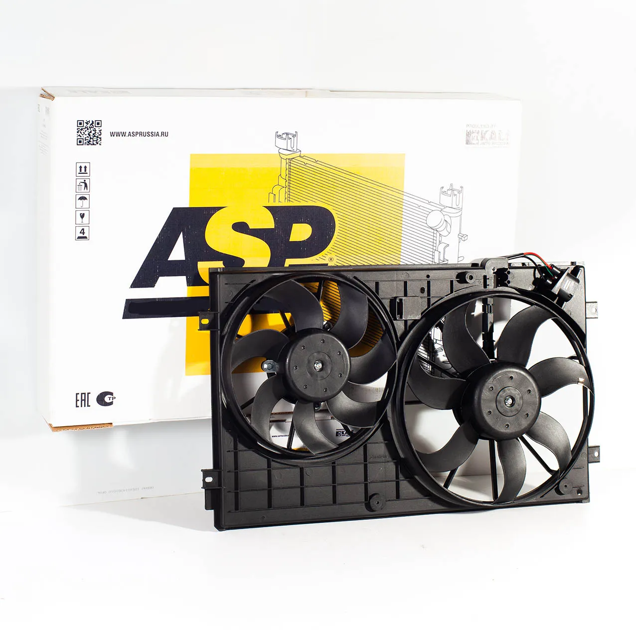 Электровентилятор радиатора ASP AL50860