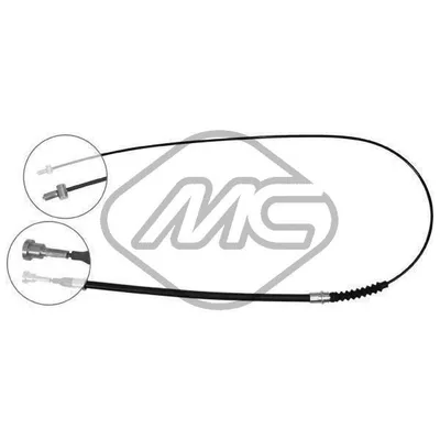 Трос ручника OPL CORSA C ALL DX-RH Metalcaucho 82533