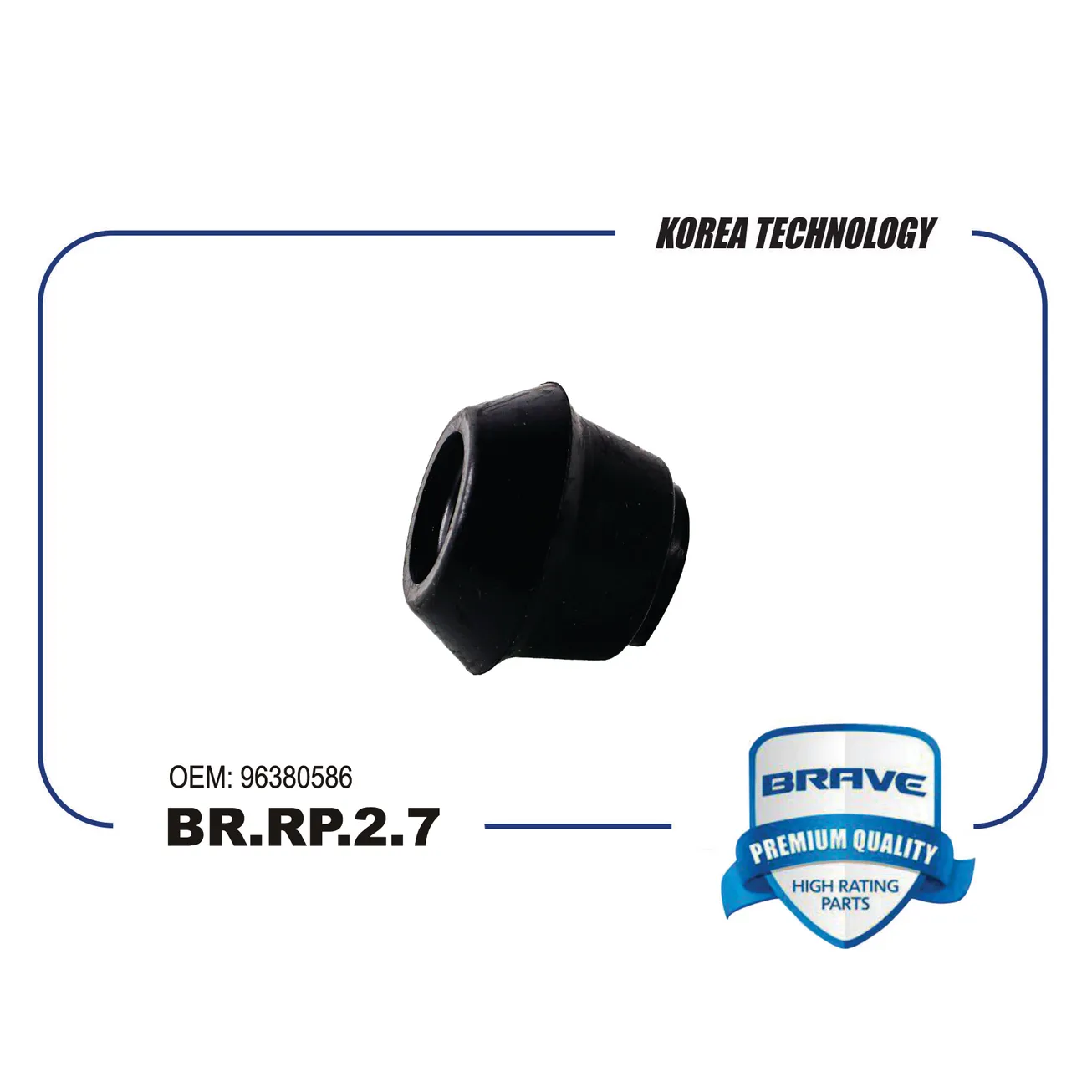 Сайлентблок переднего рычага передний Daewoo Matiz,Chevrolet Spark BRAVE BR.RP.2.7