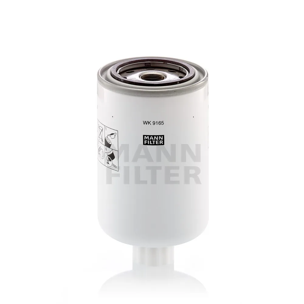 Фильтр топливный со сливом CASE CONSTRUCTION 500 9000-SERIE, JCB, KOMATSU, VOLVO, HYUNDAI MANN-FILTER WK9165X