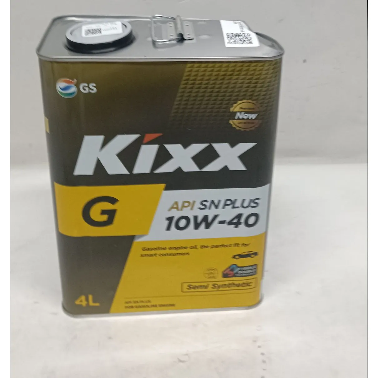 Масло моторное KIXX G1 SN Plus 10W-40 полусинтетическое 4 л УЦЕНКА! L210944TR1-N8