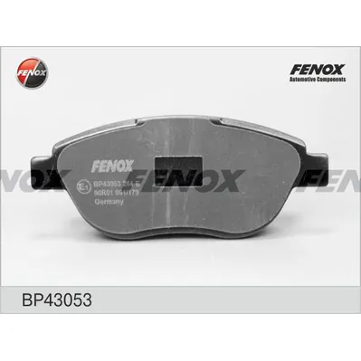 Колодки тормозные передние FENOX BP43053