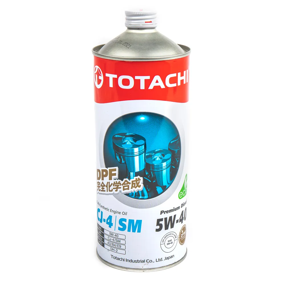 Масло моторное TOTACHI Premium Diesel 5W-40 синтетическое 1 л 4562374690738