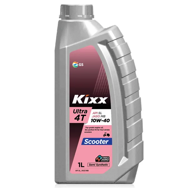 Масло моторное Kixx Ultra 4T Scooter 10W40 полусинтетическое 1 л L5118AL1E1