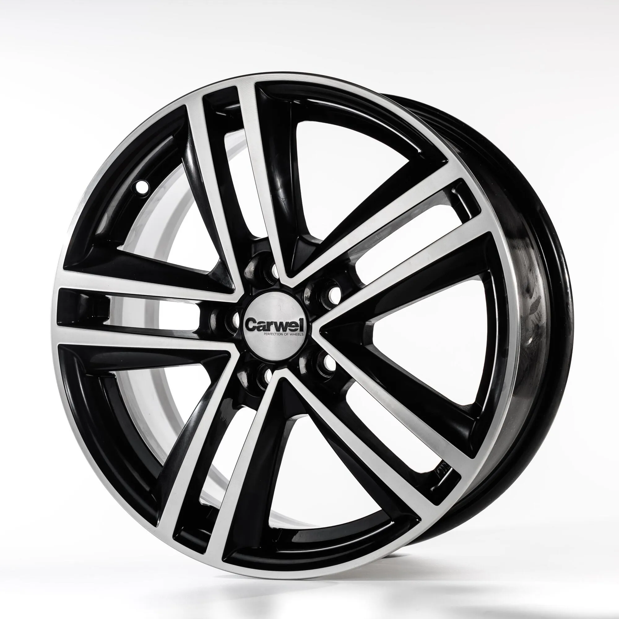 Диск литой R16 6.5J 5x114.3/67.1 ET45 Carwel Неро 137(133) AB 00036312