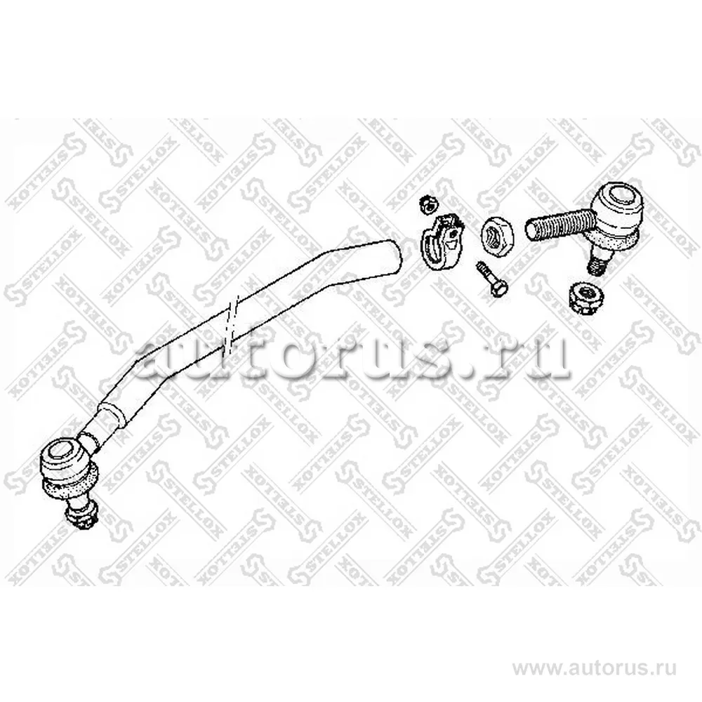 Тяга рулевая попер. L1700 RVI PREMIUM STELLOX 8435538_SX