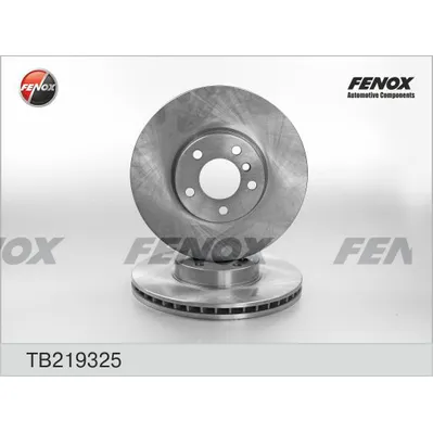 Диск тормозной передний BMW X5, 3.0SI, 07- 332X62X30; FENOX TB219325