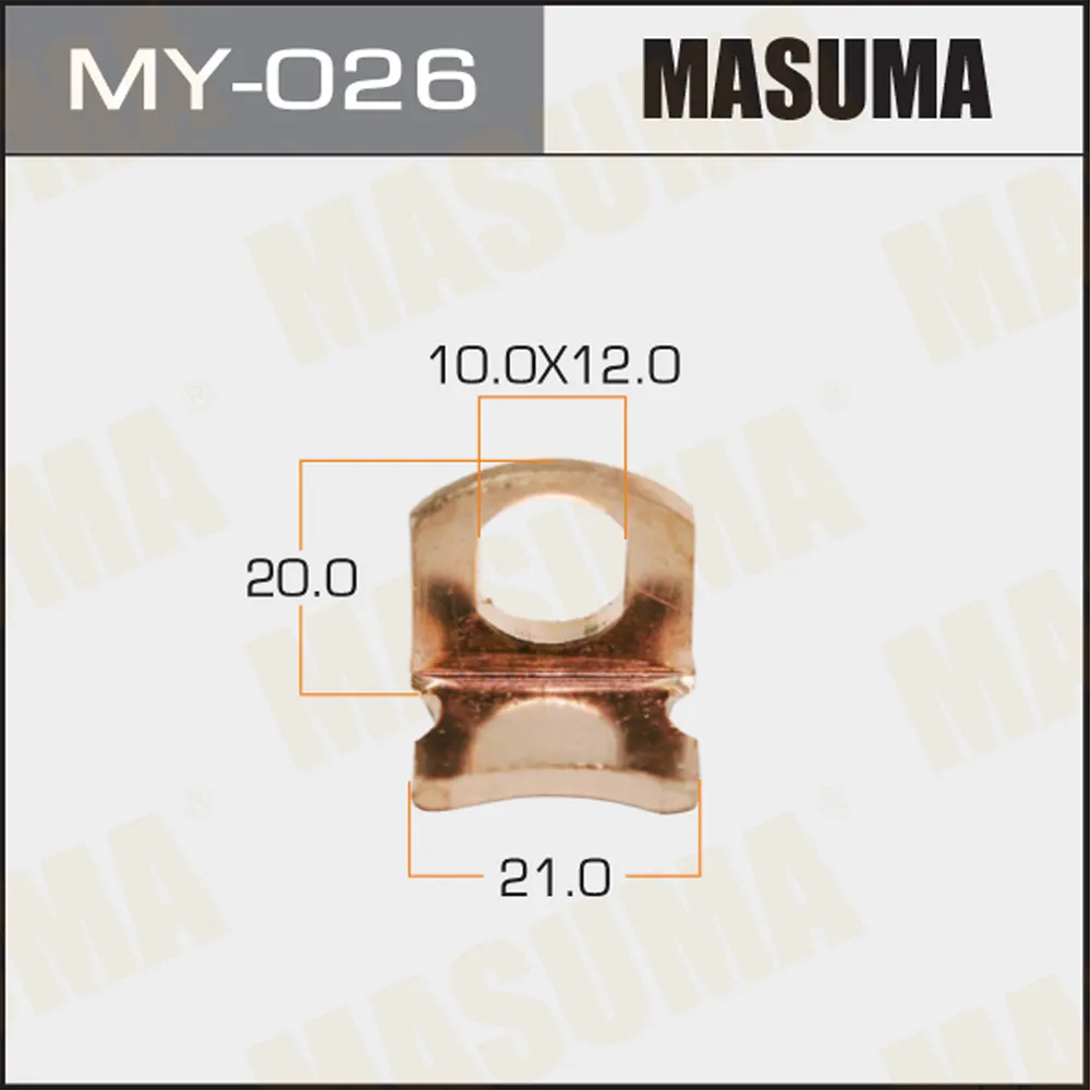Контакты тяг реле на стартер MASUMA MY-026