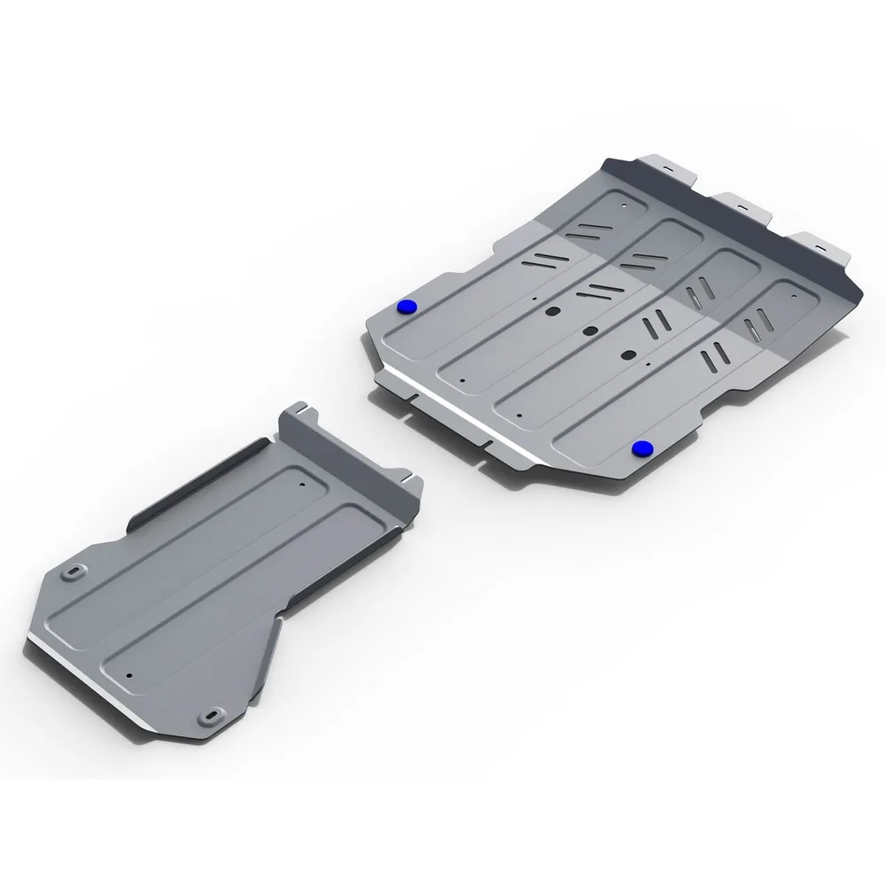 Комплект защит радиатор + картер + КПП + комплект крепежа, Maserati Levante 2016-2017, V - 3.0(350л. Maserati Levante RIVAL K333.3601.1