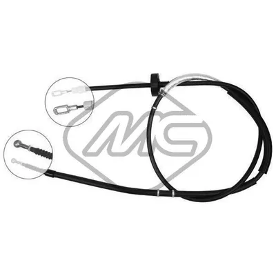 Трос ручника AUDI A4 ALL SX L Metalcaucho 80193