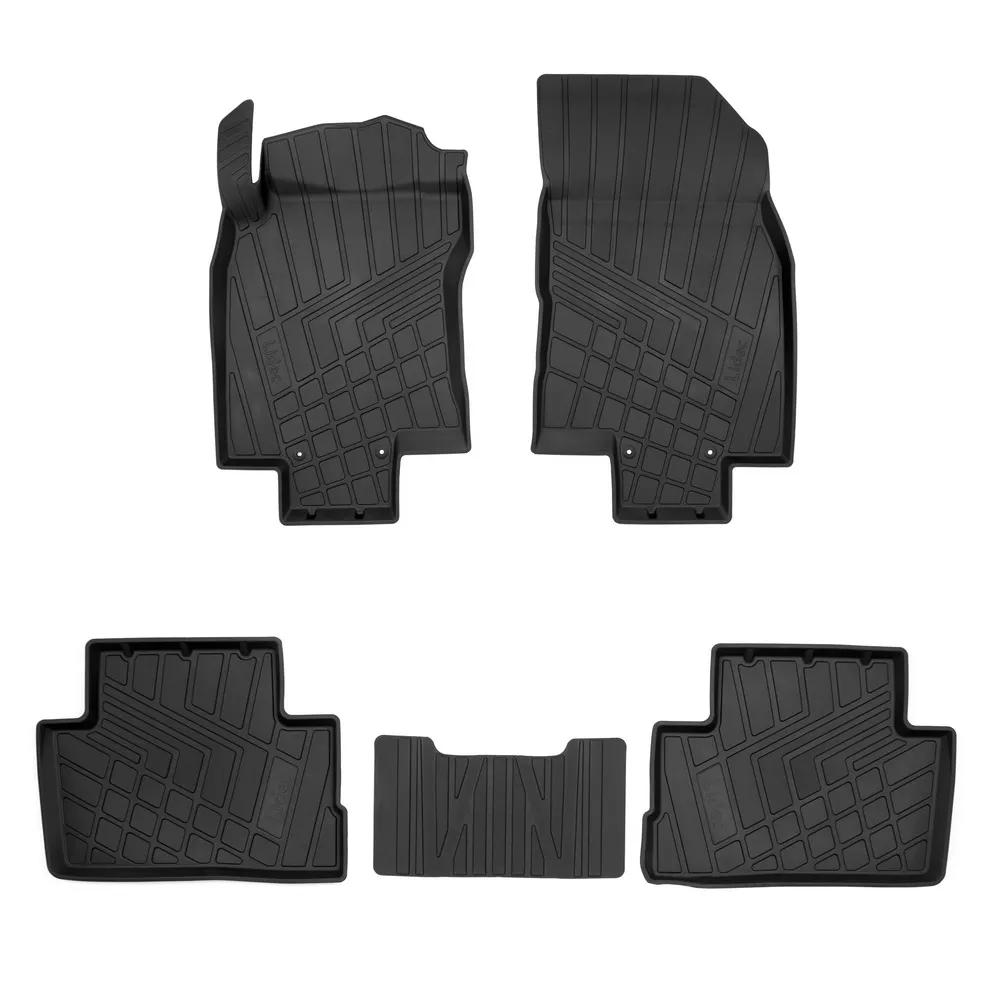 Коврики салонные литьевые для Nissan Qashqai (2015) NORPLAST NP11-LdC-61-608