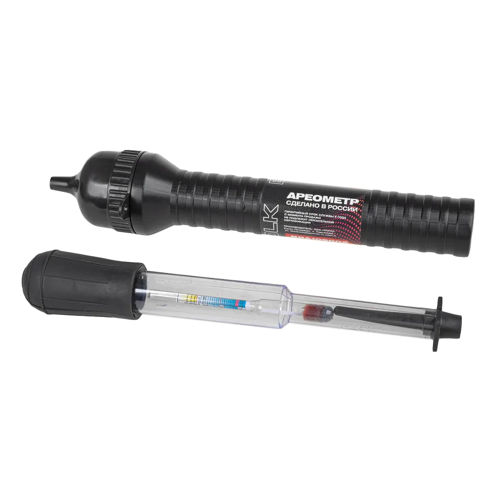 Ареометр универсальный (электролит + тосол) в пластиковой тубе BOLK BBA109002