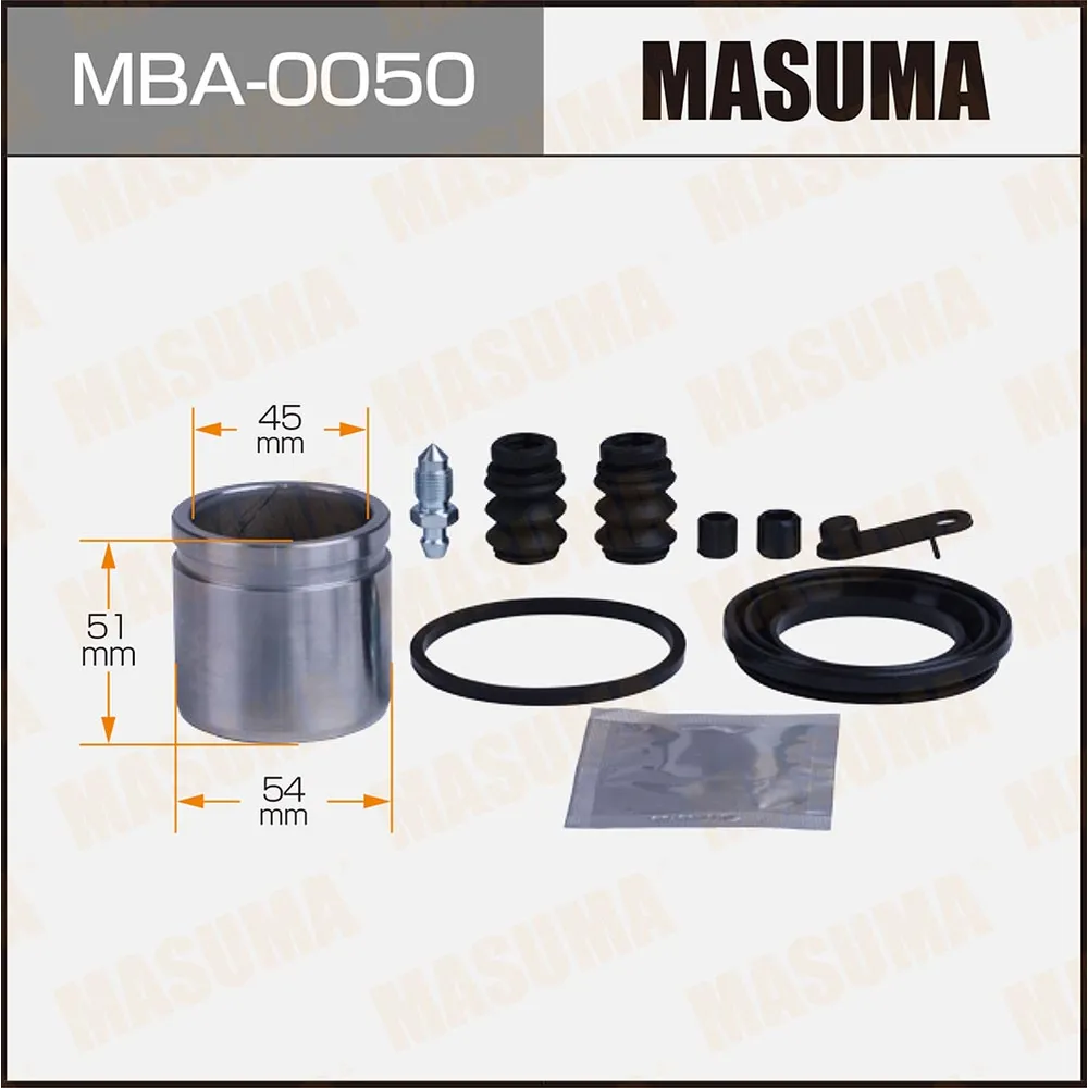 Ремкомплект тормозного суппорта с поршнем HYUNDAI ACCENT IV MASUMA MBA-0050