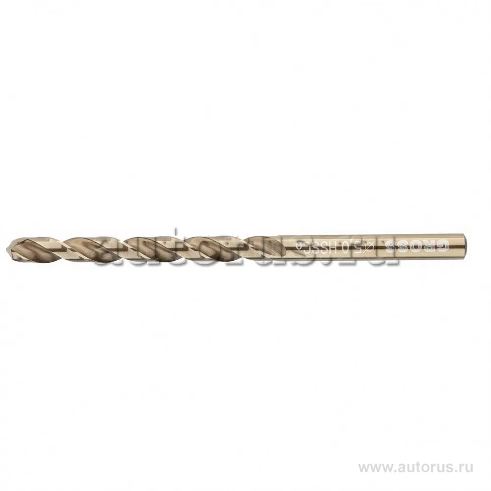 Сверло спиральное по металлу, 5, 0 мм, HSS-Co GROSS 72317