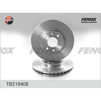 Диск тормозной передний RENAULT LOGAN II, SANDERO II, CLIO IV, 09-1.6, 13- FENOX TB219408