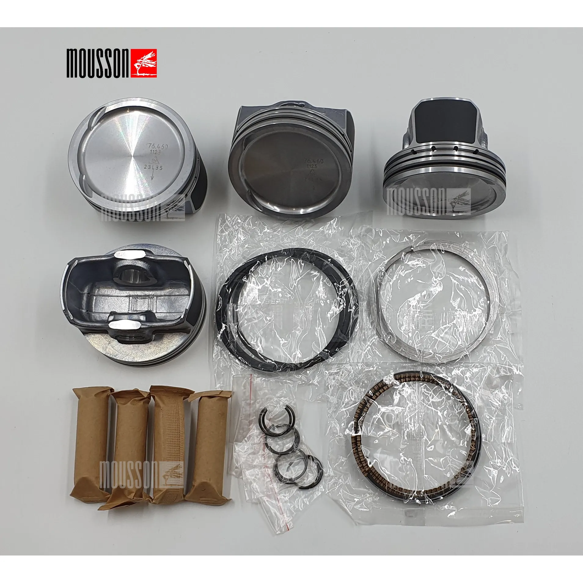 Поршень кольца комплект VW 1.2 EA111 на 1 цилиндр MOUSSON SPR12EA111M2STD