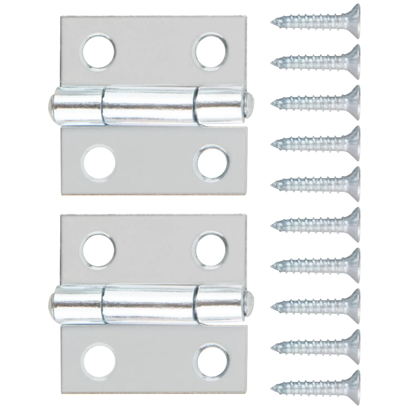 Петли универсальные, набор 2 шт., цинк 25 х 24 мм KУРС 66361