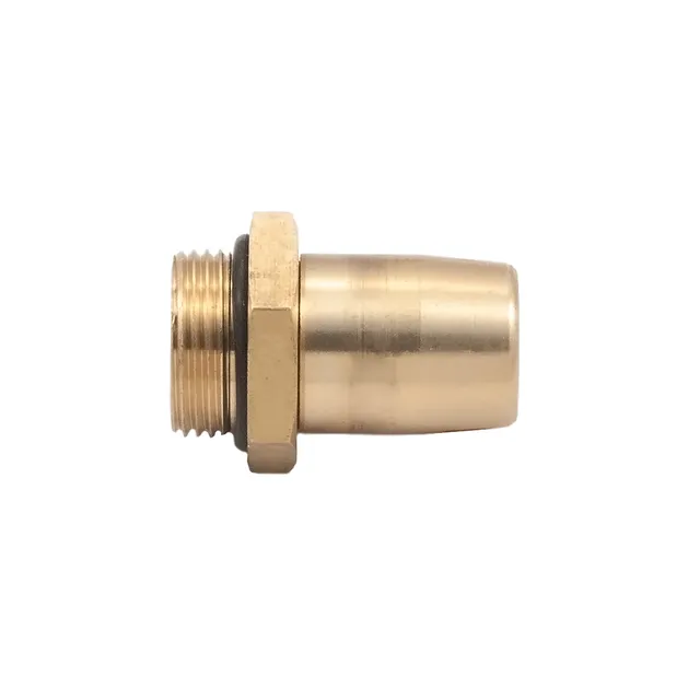 Муфта пневмосистемы 12 мм. M22x1.5 мм. Металлическая прямая EXOVO 01455E