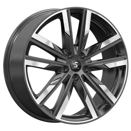 Диск литой R20 8J 5x114.3/67.1 ET45 Premium series КР014 Diamond Black Gris 82149