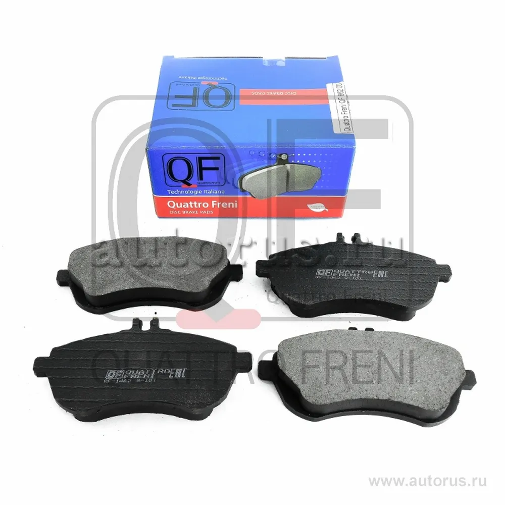 КОЛОДКИ ТОРМОЗНЫЕ FR 204 212 207 QUATTRO FRENI QF86200