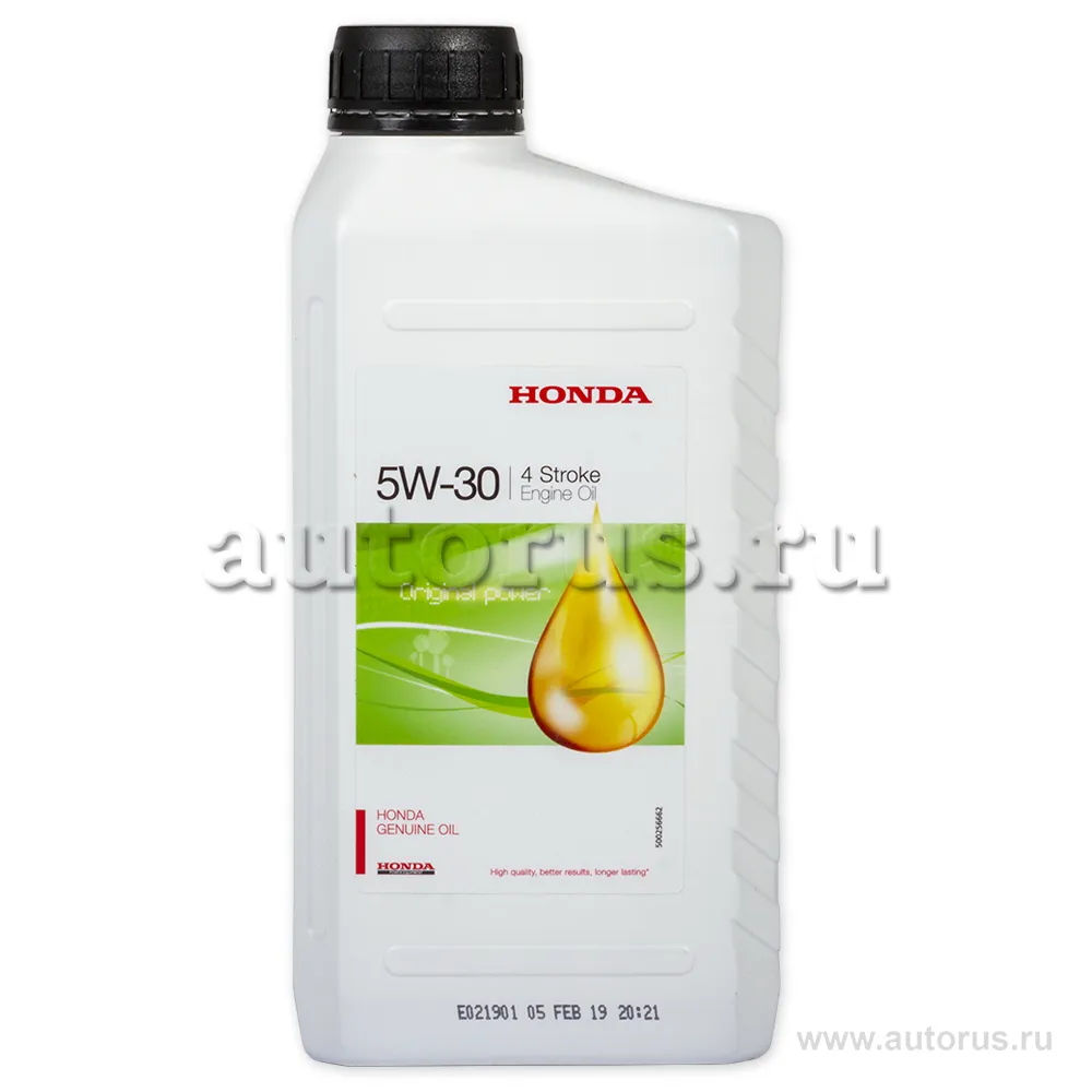 Масло моторное HONDA Engine Oil 5W-30 синтетическое 1 л 08221-777-100HE