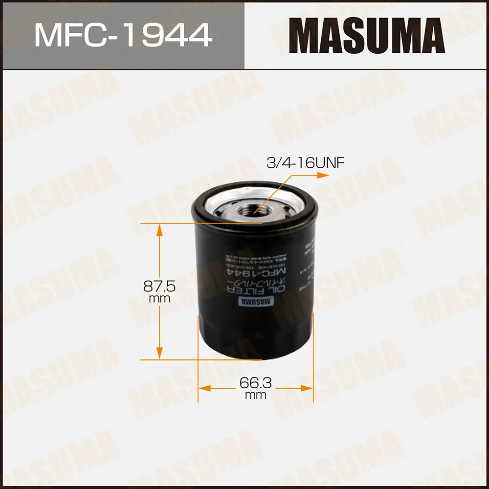 Фильтр масляный SUZUKI AERIO MASUMA MFC-1944