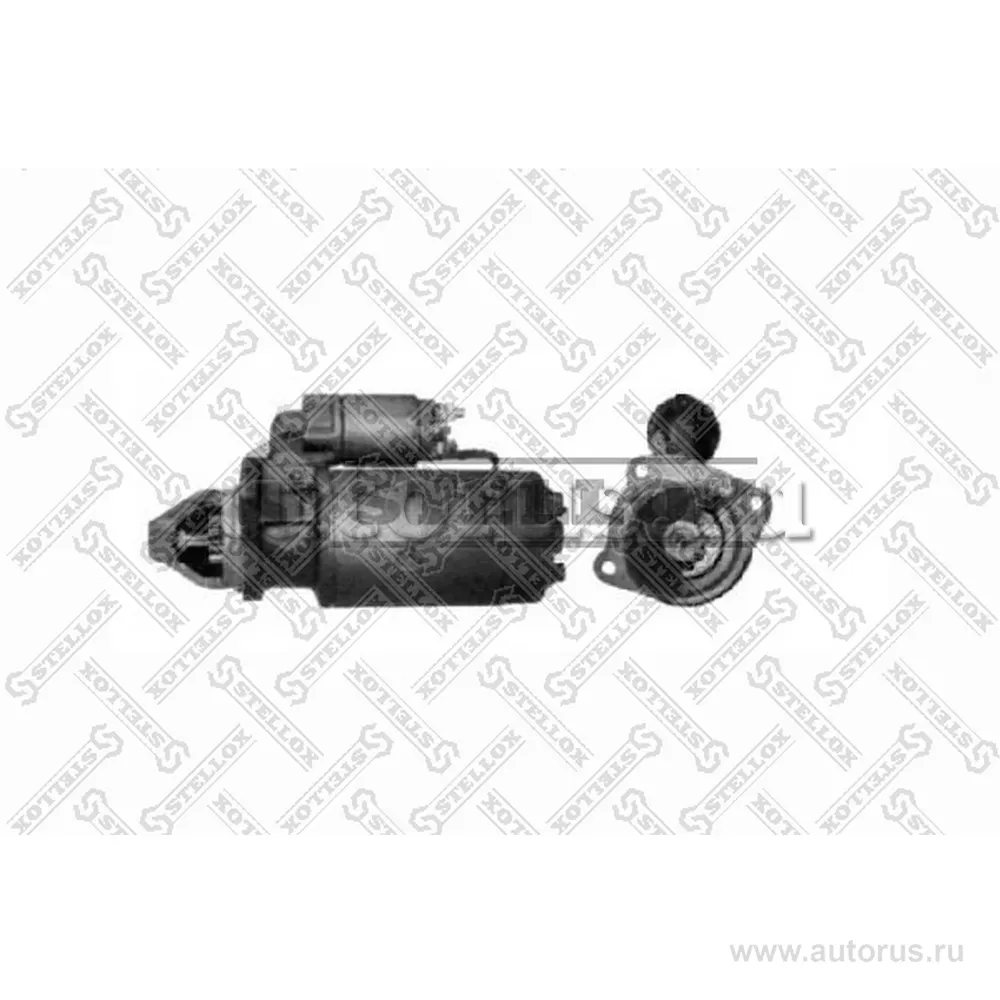 Стартер 24V-4.0KW 10зубьев 30°влево MAN L/M2000 STELLOX 88-02004-SX