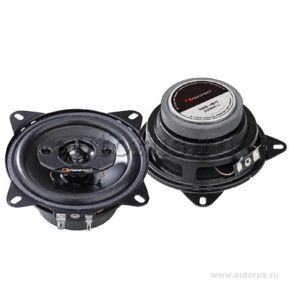 Колонки Nakamichi NSE-1017 10 см , 4-х полосные, коаксиальные, Peak Power 320Вт, компл. 2шт NAKAMICHI NAK-NSE-1017