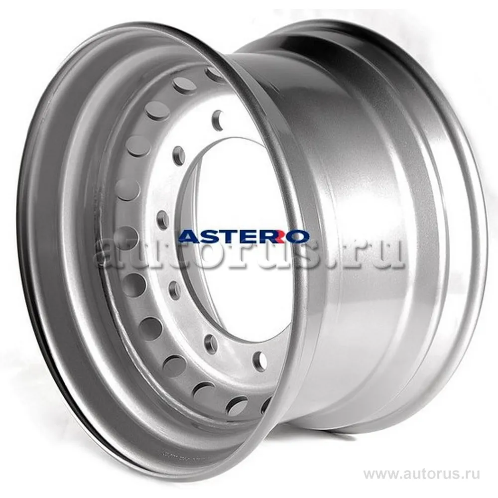 Диск штампованный R22.5 11.75J 10x335/281 ET0 ASTERRO M22 Silver 2244A