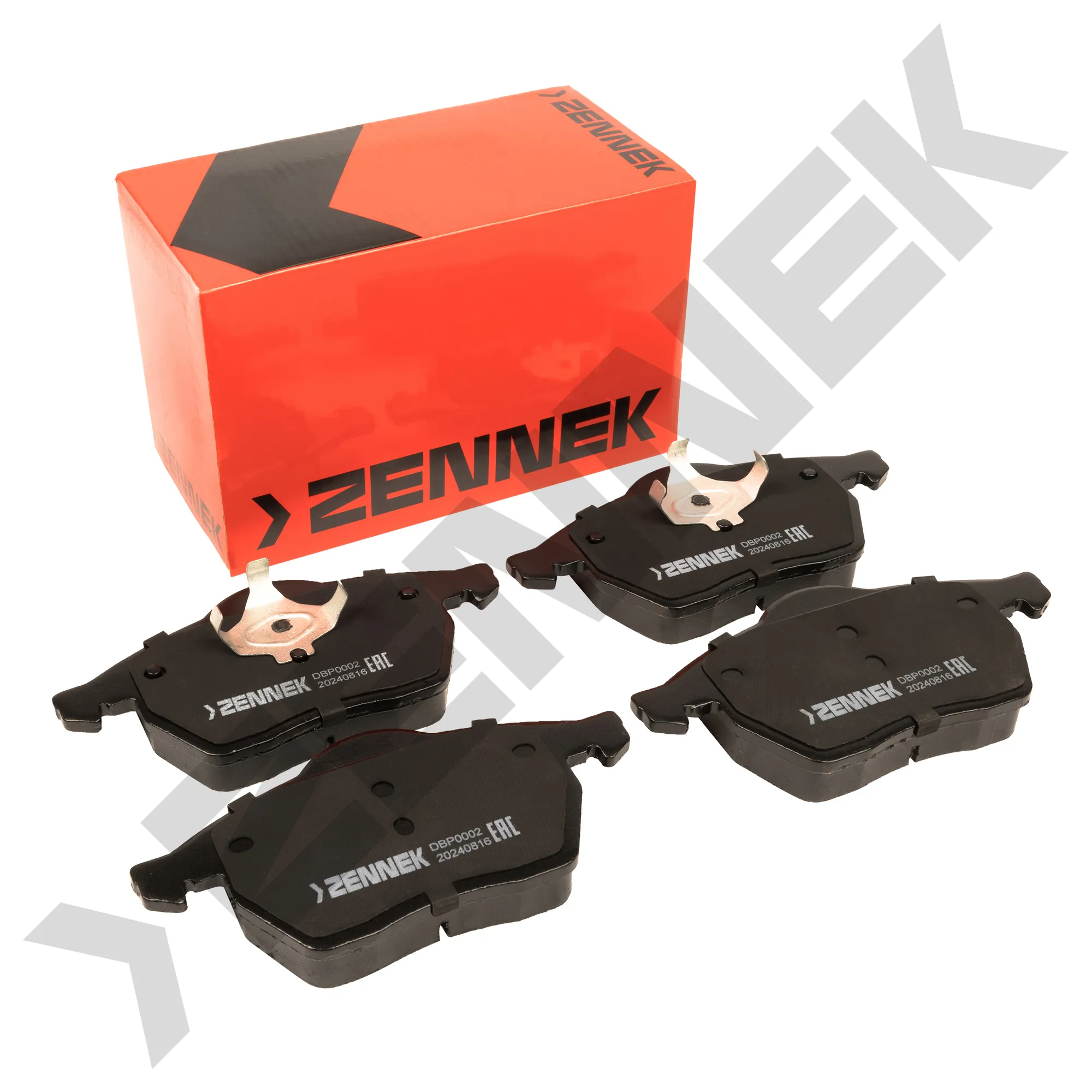 Колодки тормозные дисковые передние AUDI A4 B5 94-01, ZENNEK DBP0002