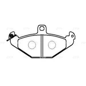 Тормозные колодки CTR CKRN-29