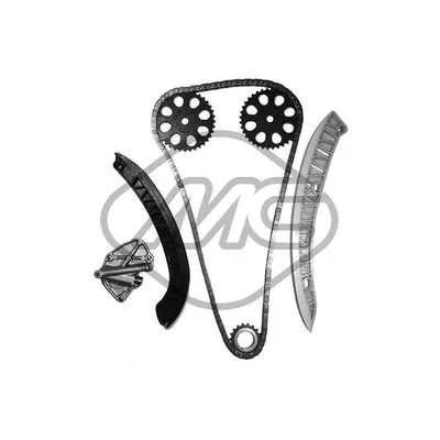 Ремкомплект цепи ГРМ VOLKSWAGEN POLO 1.2I полный METALCAUCHO 06182