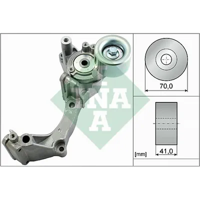 Натяжитель ремня приводного TOYOTA LC200 4.5D 07-