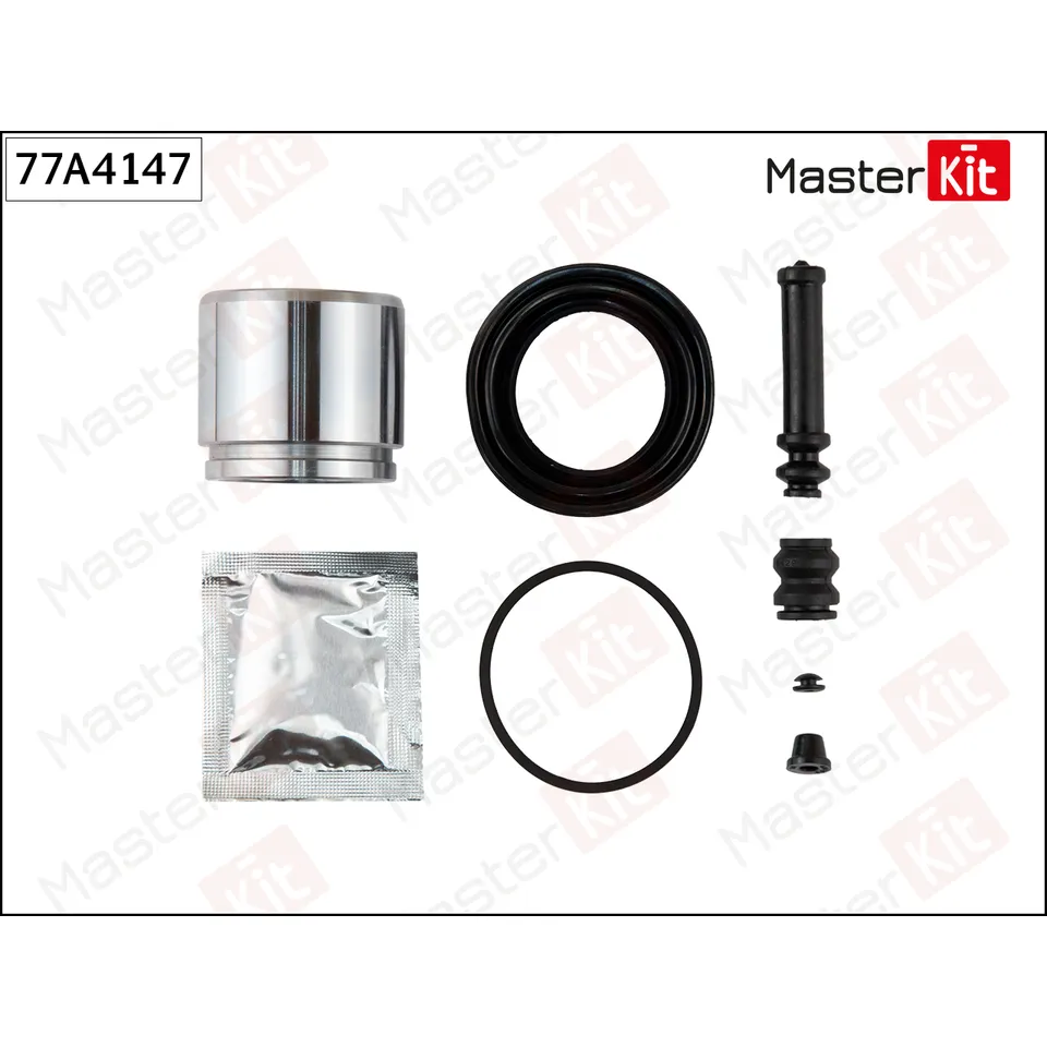 Ремкомплект тормозного суппорта + поршень Daihatsu TERIOS (J1_) 1997 - 2006, TERIOS (J2_) 20 MASTERKIT 77A4147