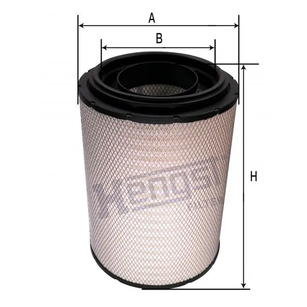 Фильтр масляный HENGST E2033L-2