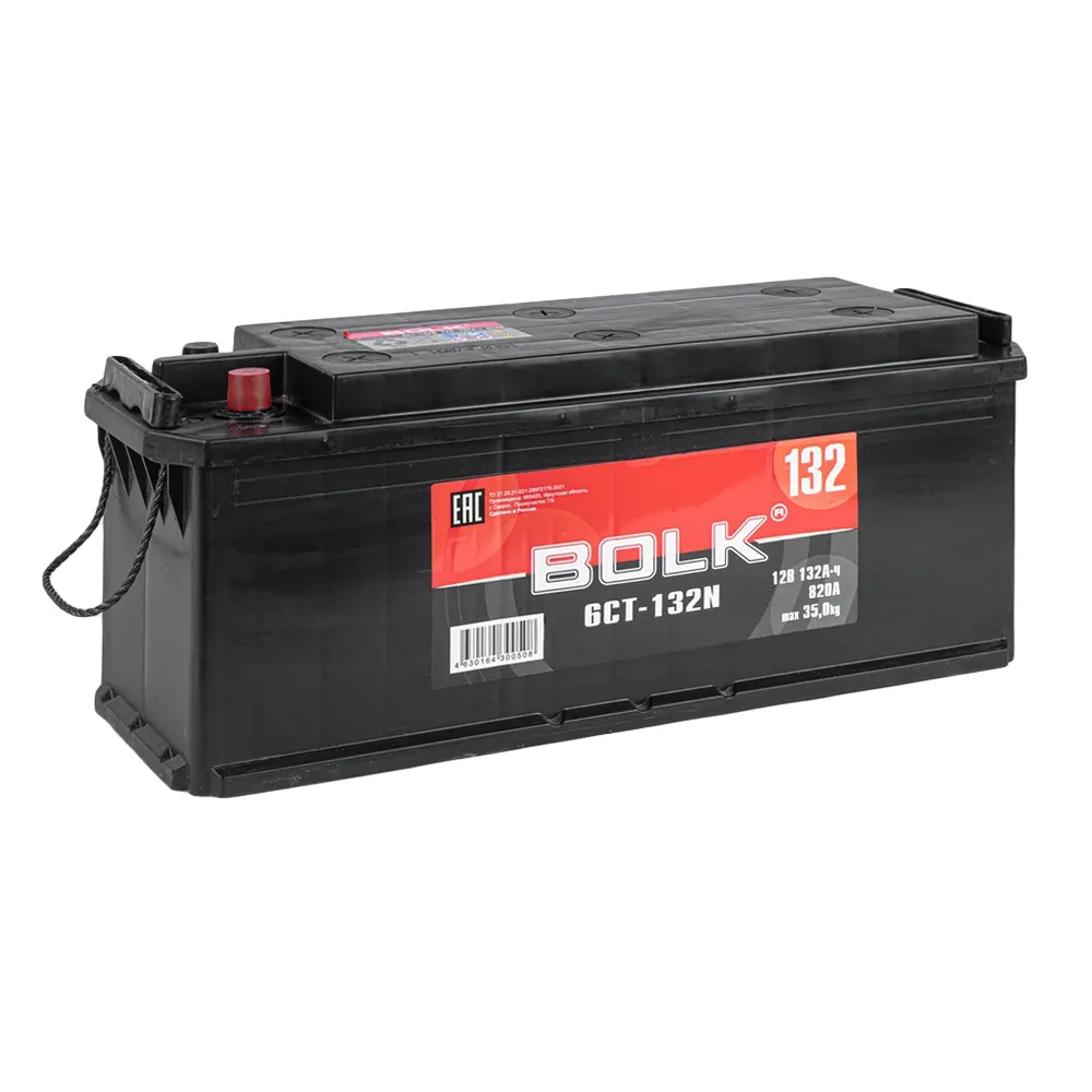 Аккумулятор BOLK Standart 132 А/ч R+(4) 514x175x210 MAC110 EN 820 А