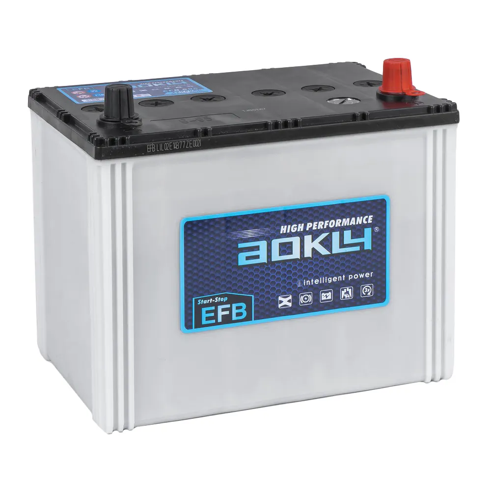Аккумулятор AOKLY ASIA EFB 80 А/ч обратный R+ 260x172x223 D31 EN 750 А