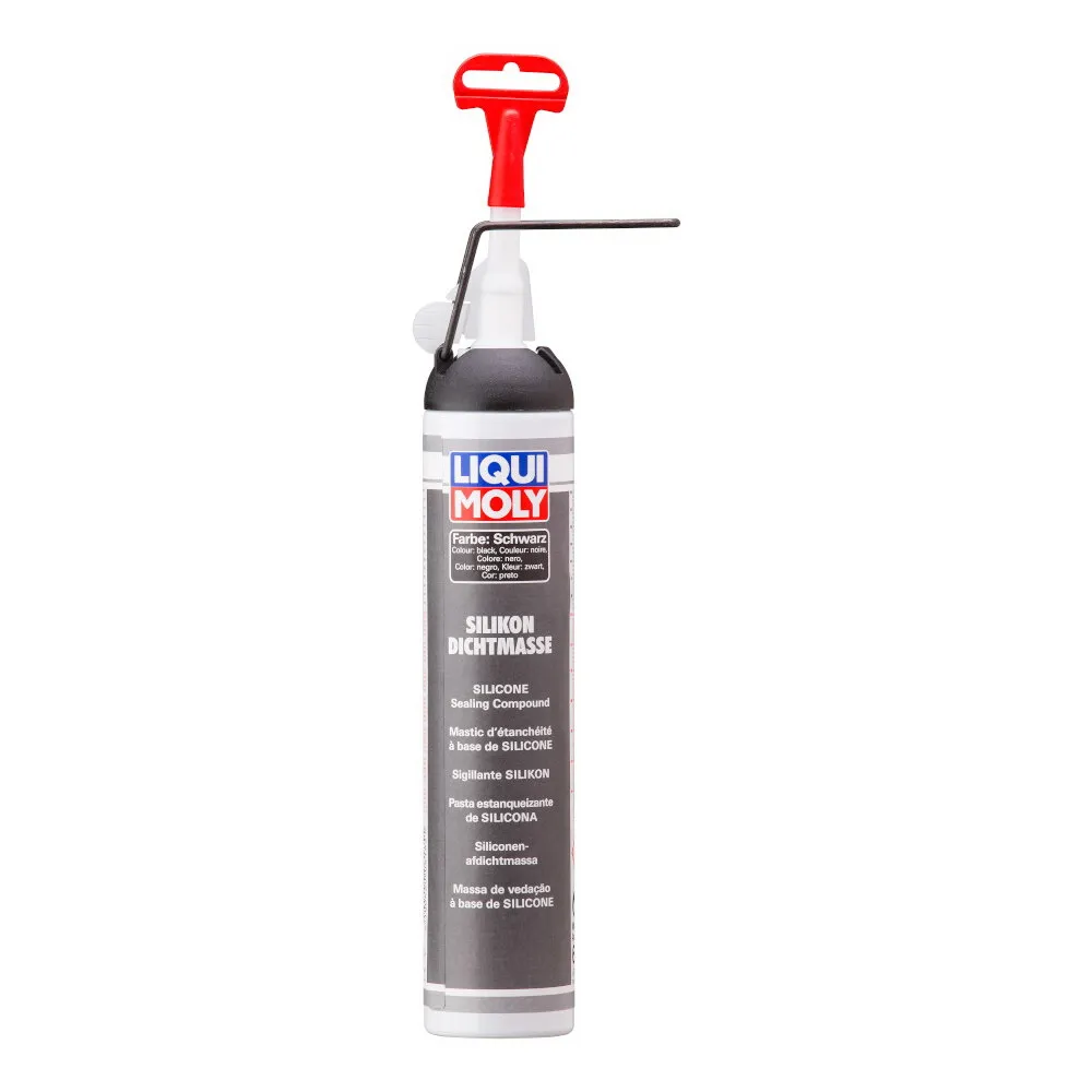 Силиконовый герметик (черный) Silicon-Dichtmasse schwarz (0,2л) LIQUI MOLY 6185