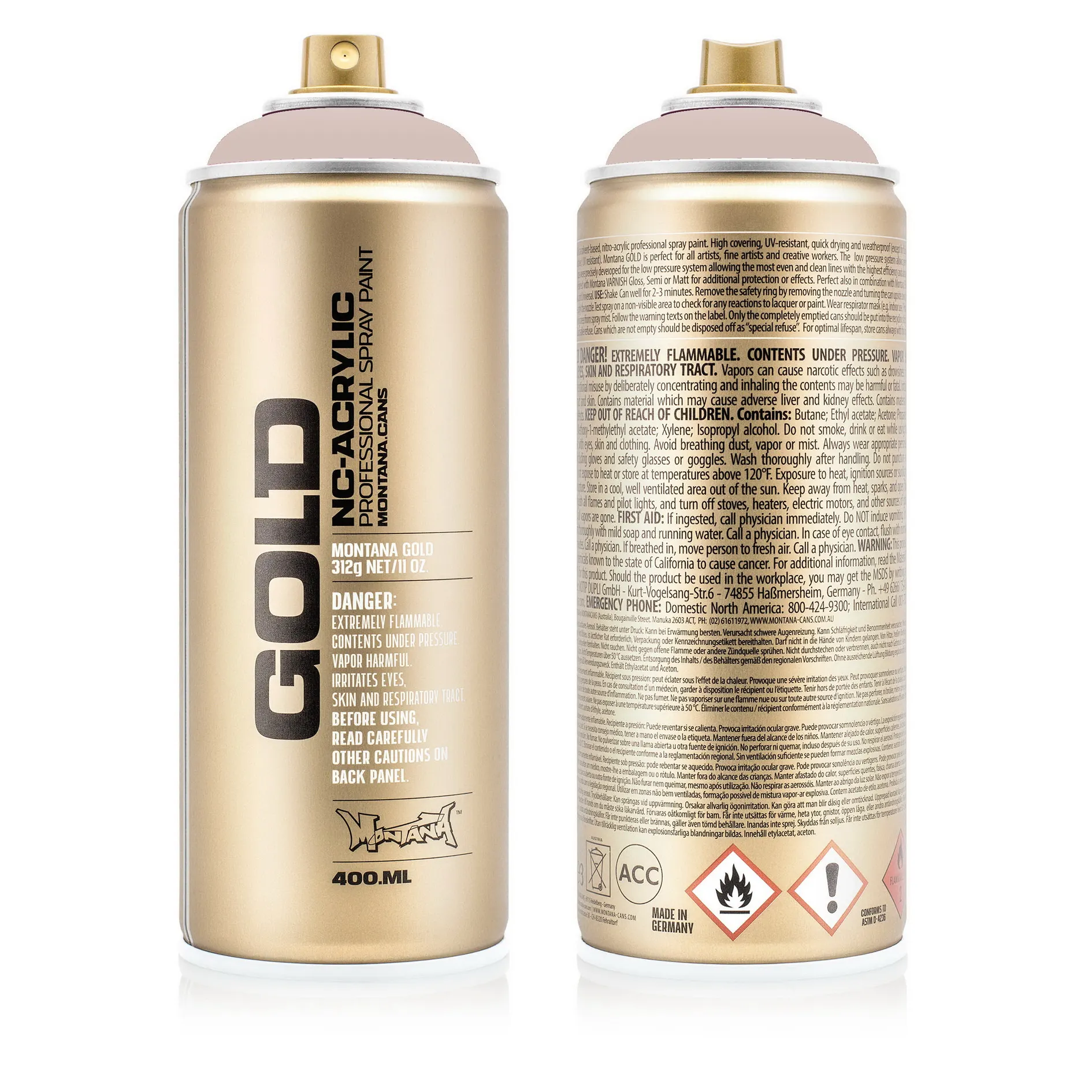 Краска GOLD плоть MONTANA CANS G8190