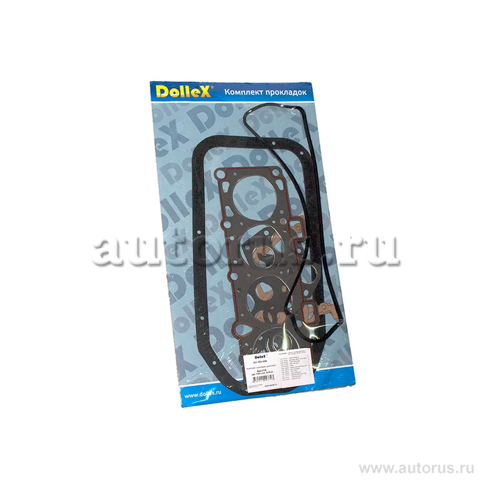 Прокладки двигателя ВАЗ-2108 (к-т 13 шт. ГБЦ76,0) DOLLEX PDV-008