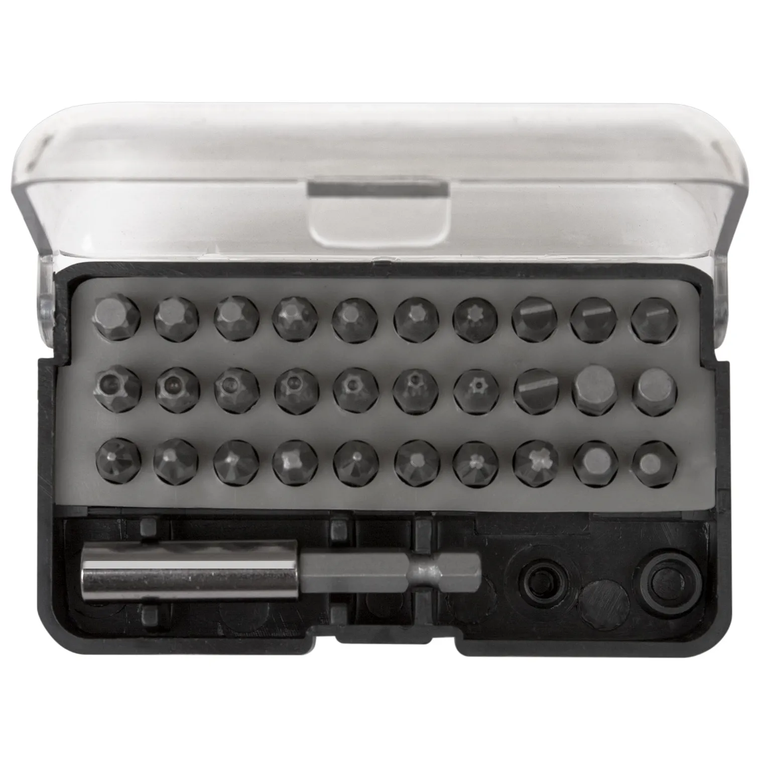 Набор бит 31 шт. (30 шт. CrV бит + адаптор с защелкой) FIT 57854