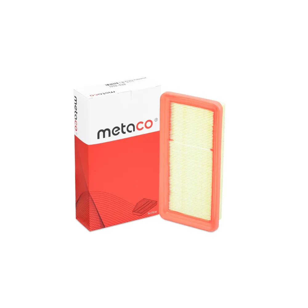 Фильтр воздушный HYUNDAY GETZ 02> 255x125x46 Metaco 1000-048