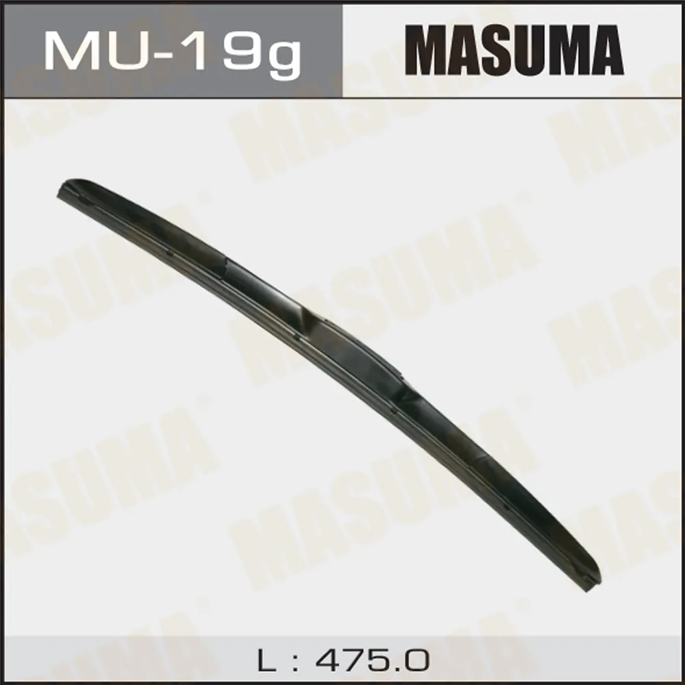 Щетка стеклоочистителя 475 мм гибридная 1 шт MASUMA Aero Vogue MU-19g
